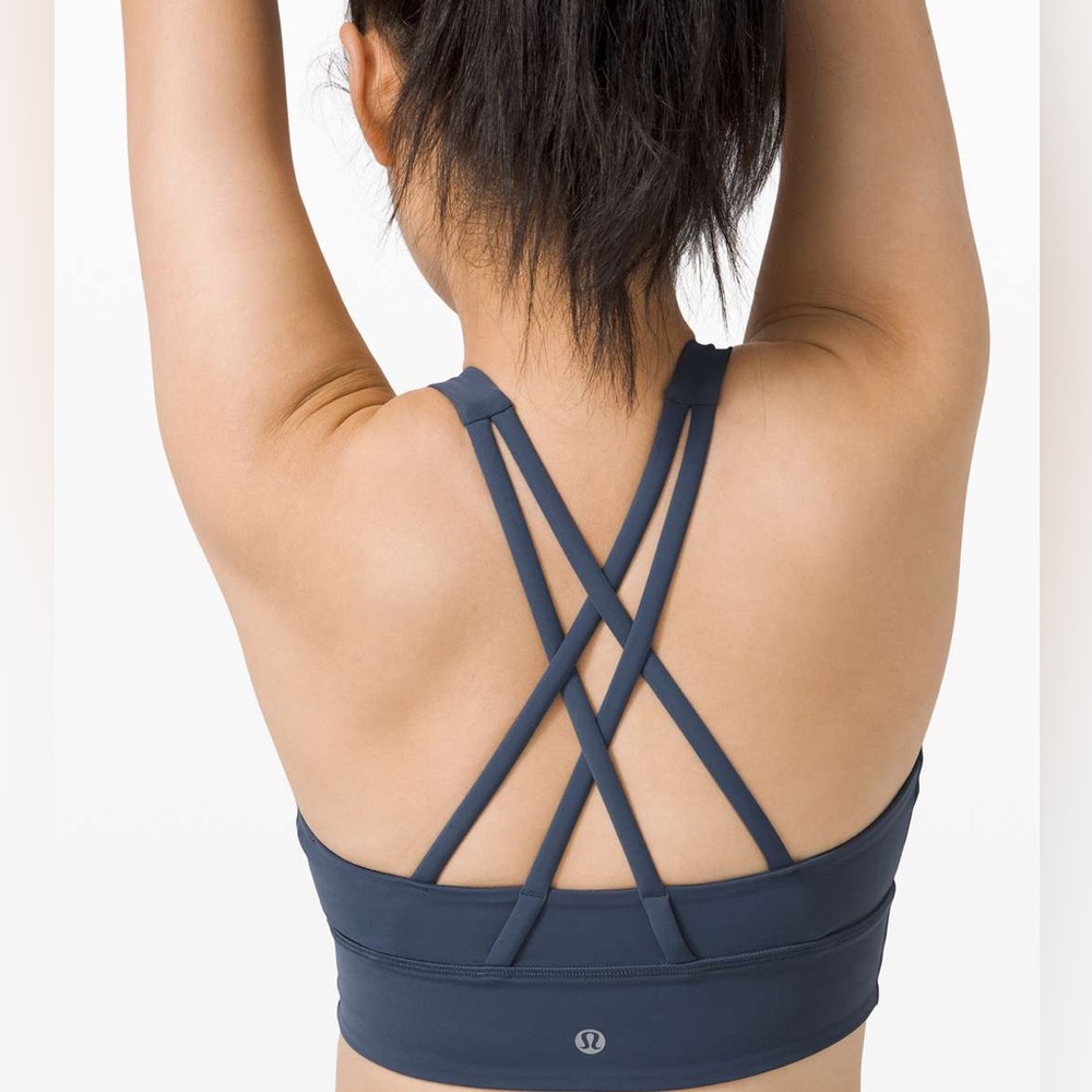 Lululemon Energy Bra High-Neck Longline Rib